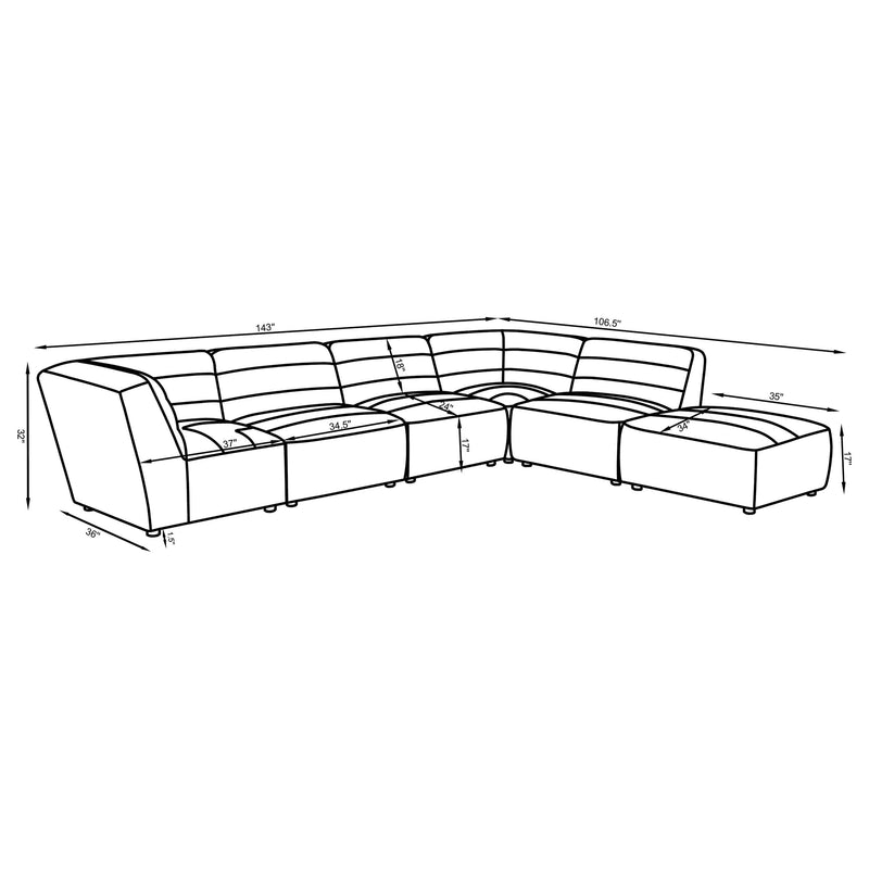 Sunny Modular Sectional Sofa
