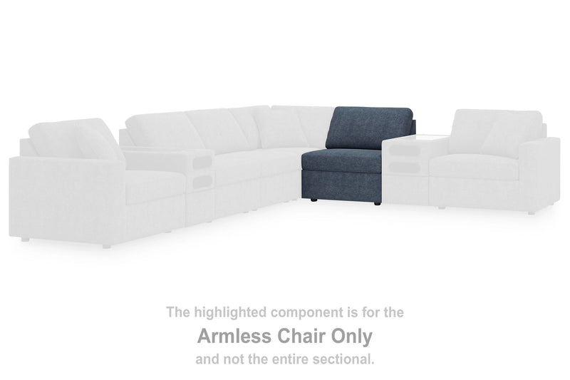 Modmax Balanced Sectional with Audio and Storage Consoles