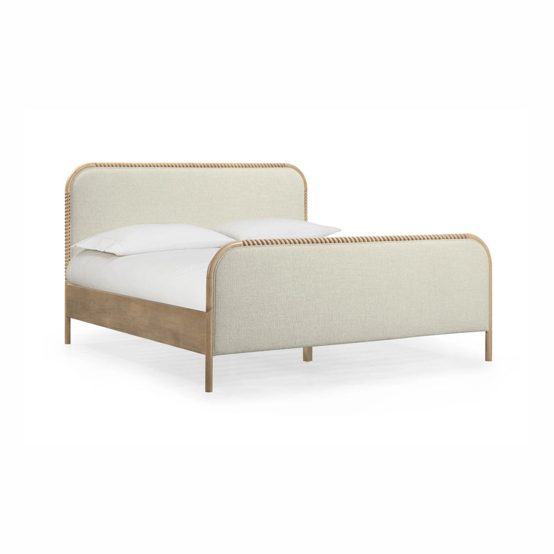 Hatia Basketweave Panel Bed