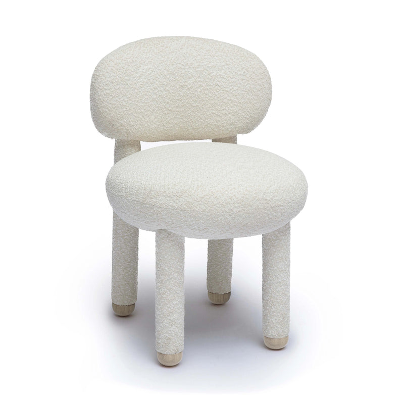 Manu Nubby Performance Fabric Side Chair