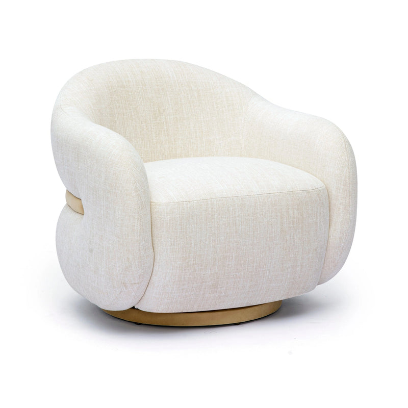 Sillón decorativo giratorio Salma