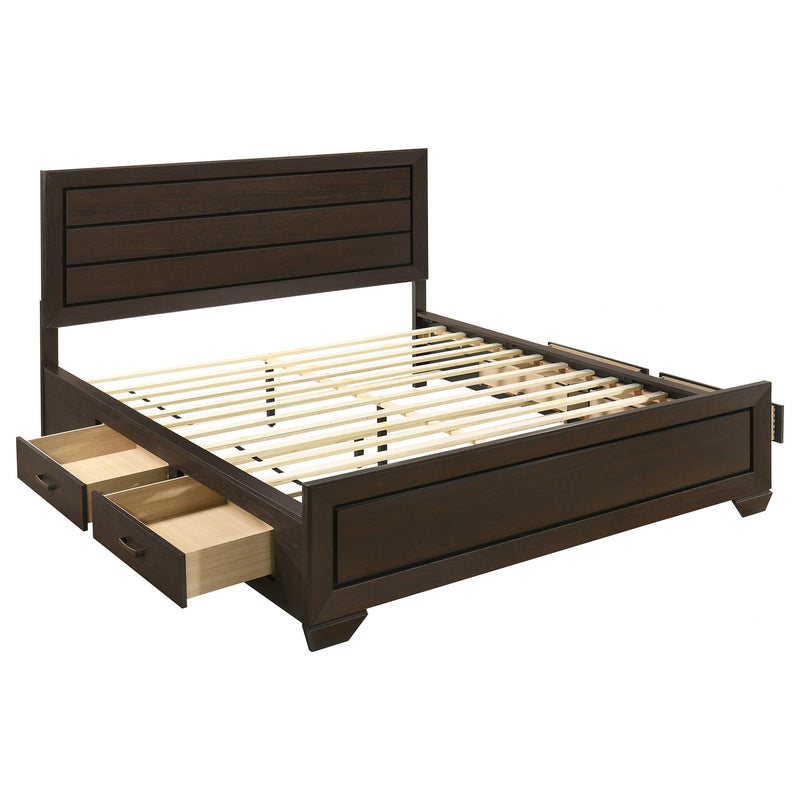 Kauffman Panel Platform Storage Bed