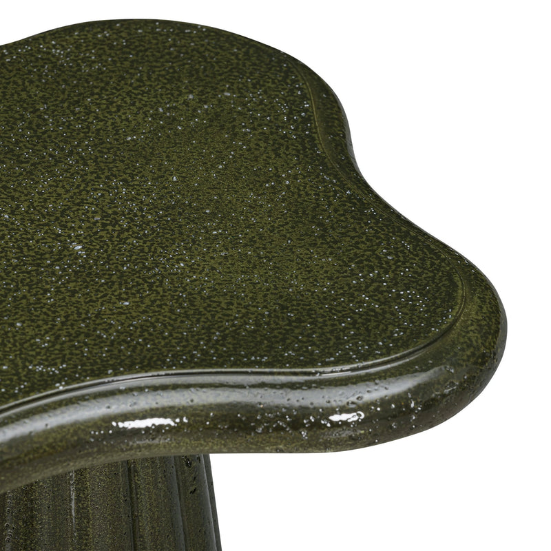 Addison 32" Green Concrete Indoor/Outdoor Coffee Table