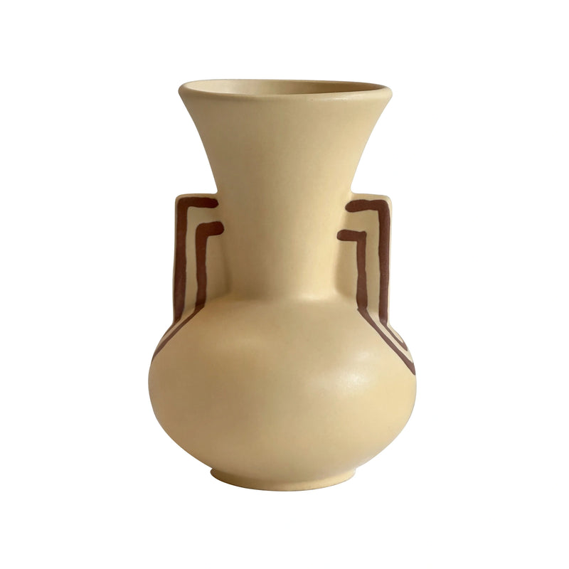 Ceramic Line Art Vase