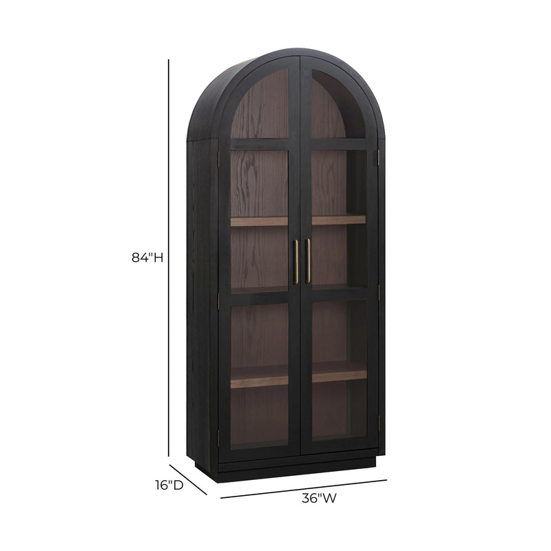 Marlow Wood Display Cabinet