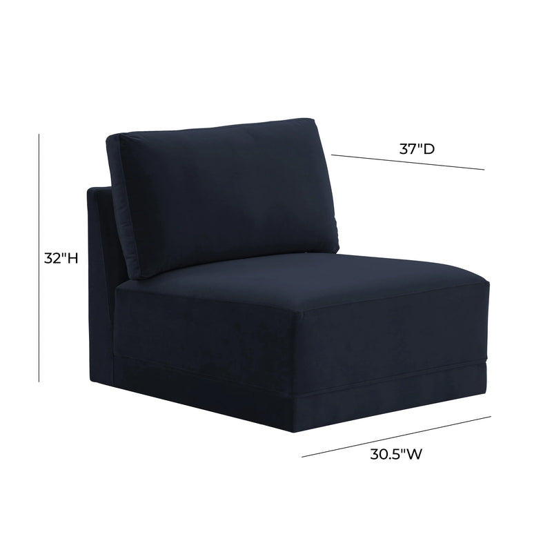 Willow Armless Chair