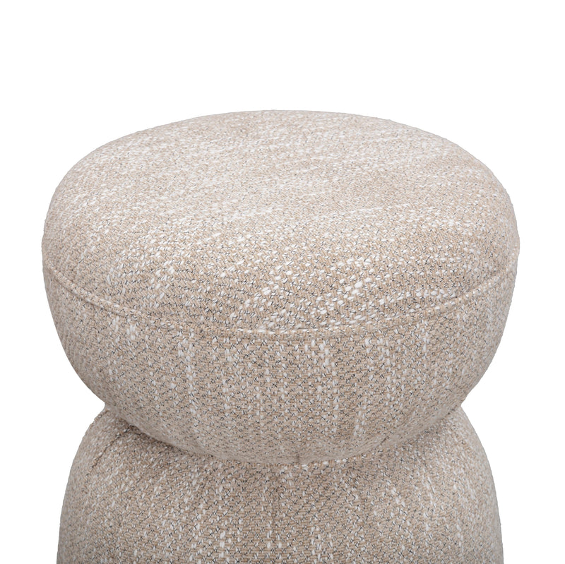 Tomlin Performance Chenille Game Table and Two Ottomans Set