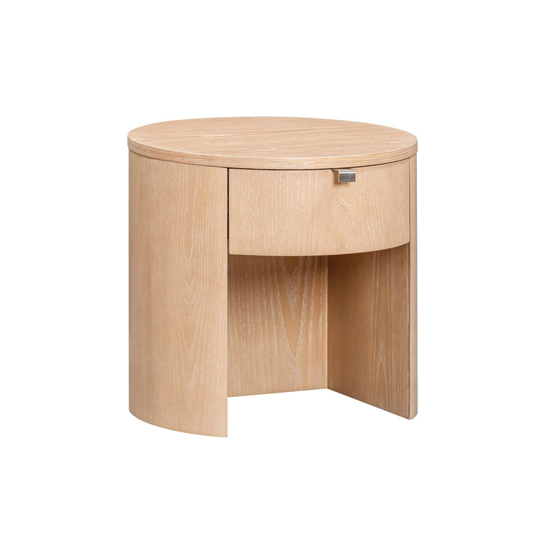 Marlow Wood Nightstand With Drawer