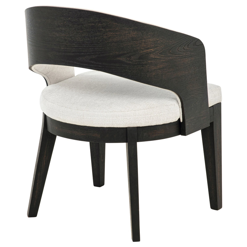 Silla de comedor con brazos Leandro, set de 2