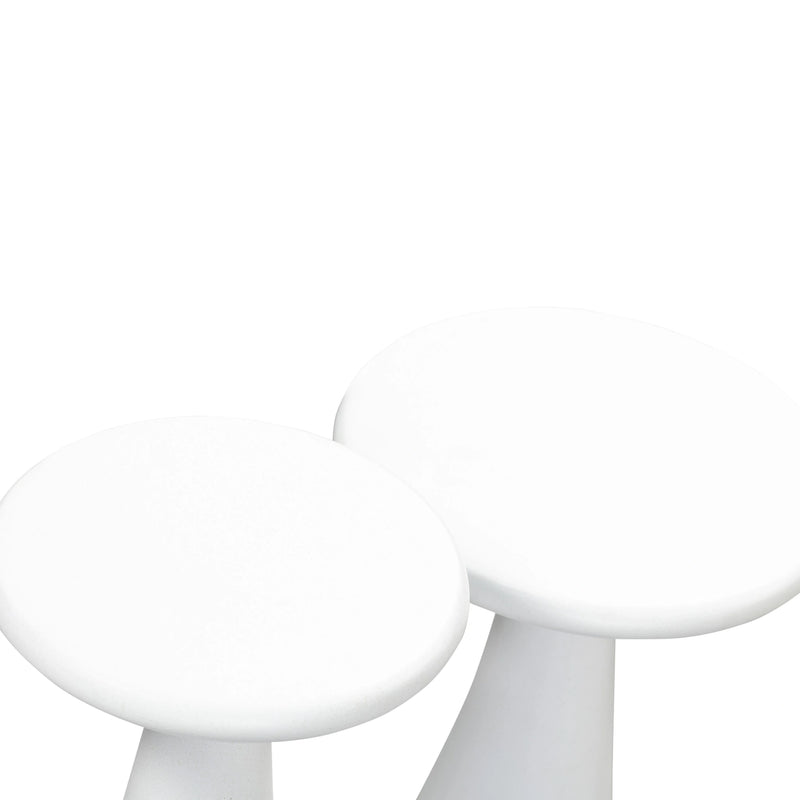 Gianna Concrete Accent Tables - Set of 2
