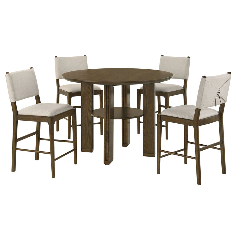 Ottowa Counter Height Dining Set (Table and 4 Chair)