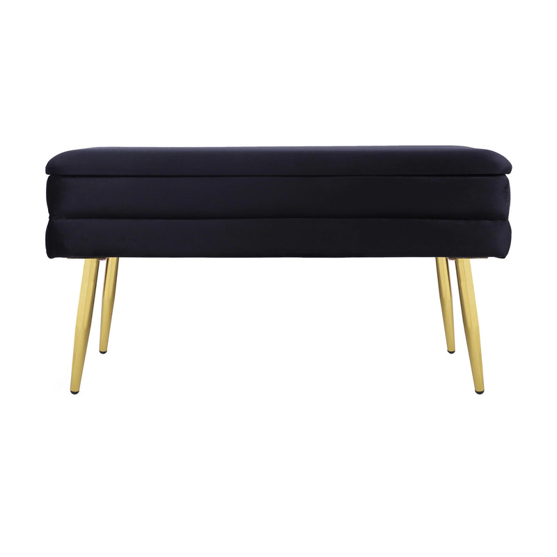 Ziva 31" Velvet Storage Bench