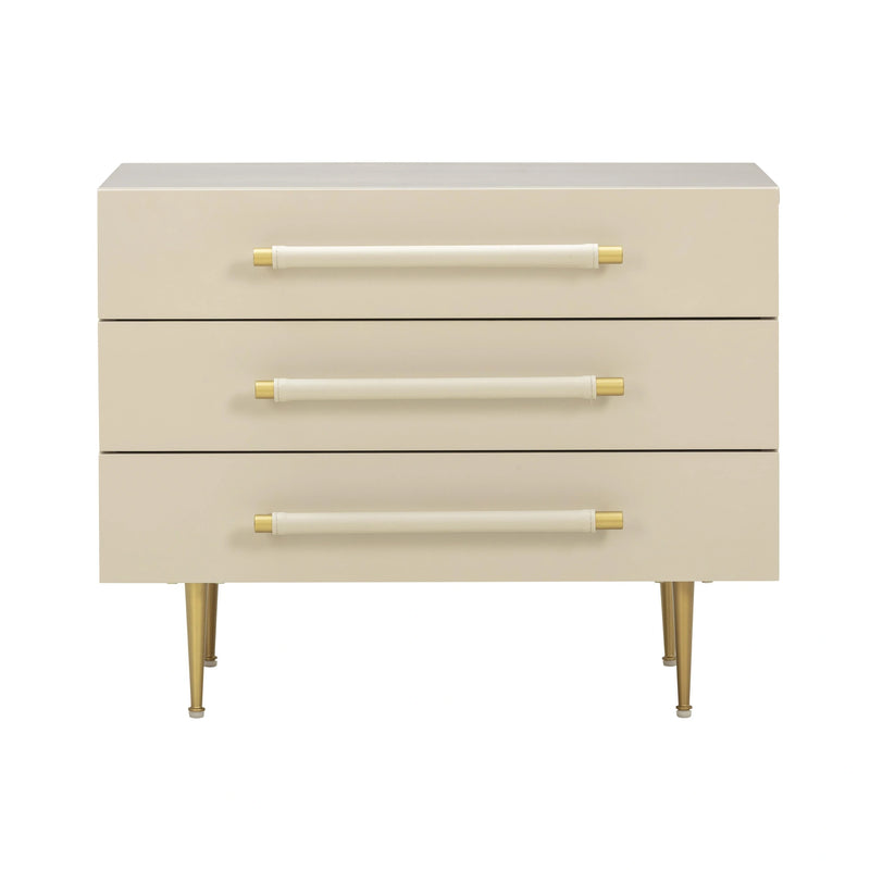Trident 28" 3-Drawer Nightstand