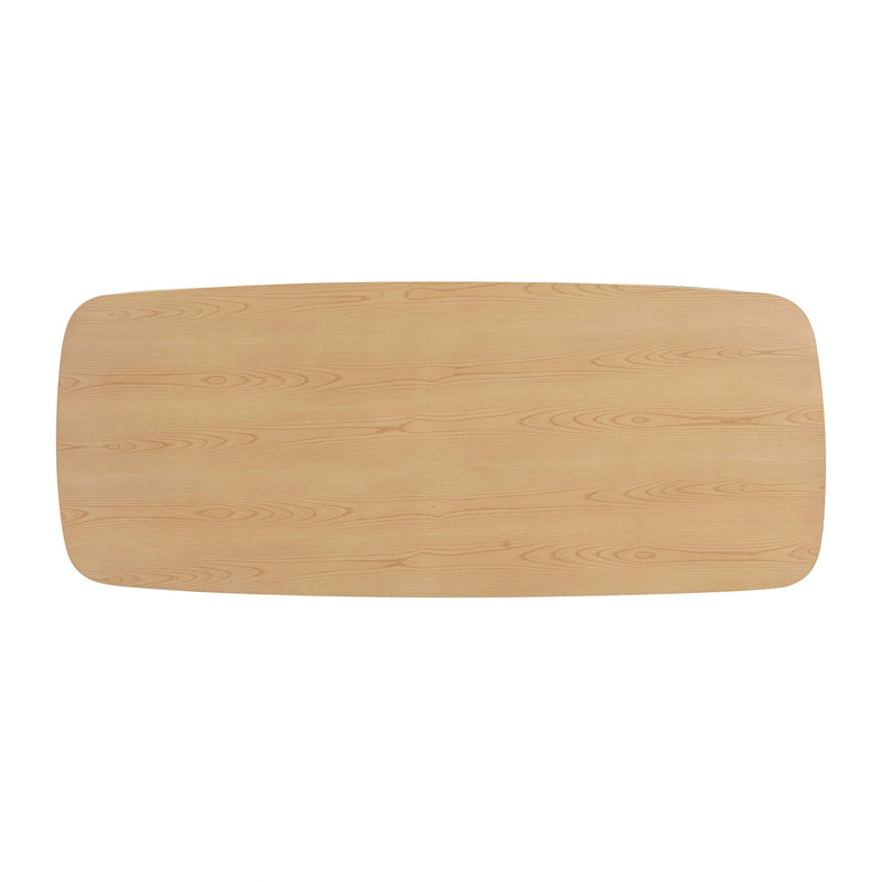 Cybill Natural Ash Rectangular Dining Table (79"-94")