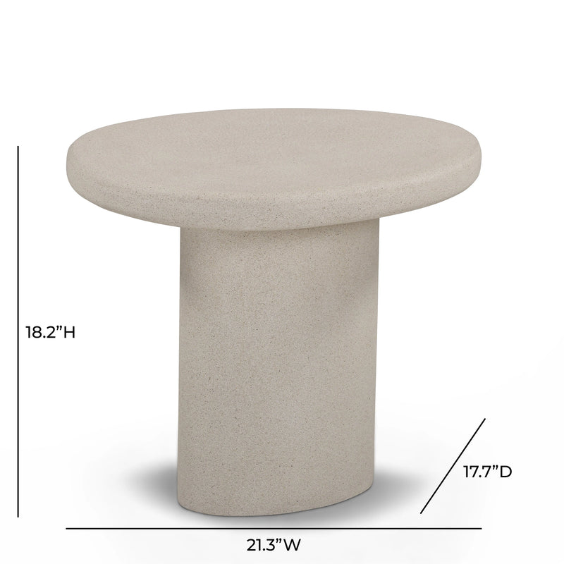 Jade Concrete Indoor/Outdoor Side Table