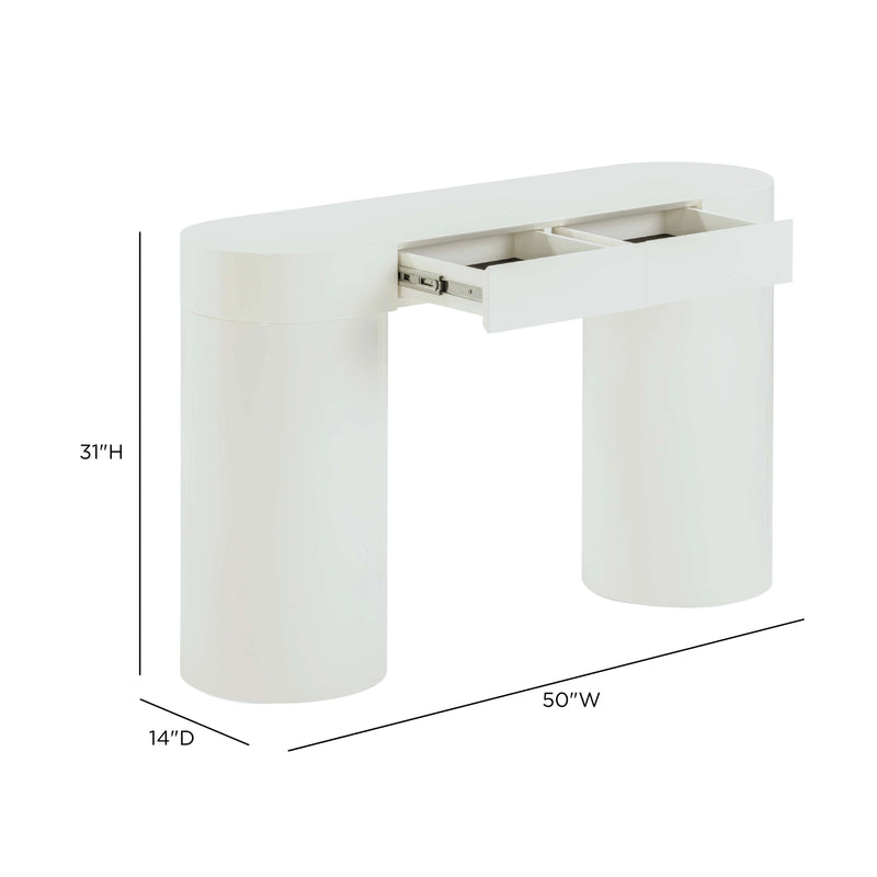 Mira 50" High Gloss Console Table