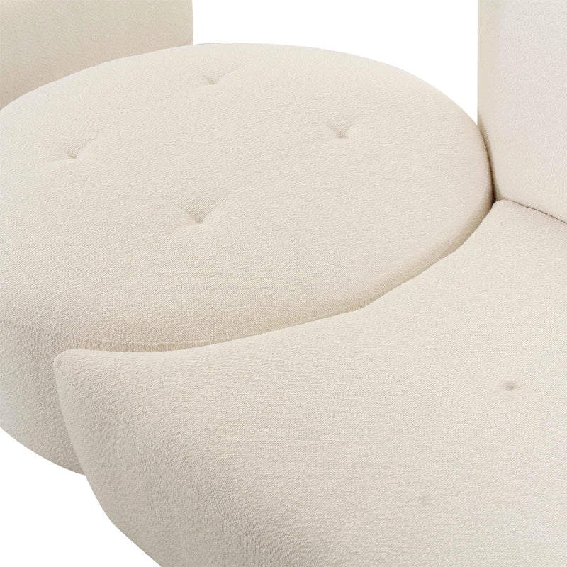Fickle Cream Boucle Modular Sofa