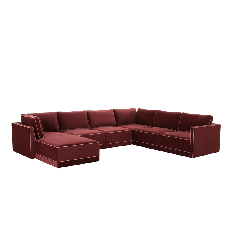 Willow 7-Piece Large Chaise Sectional