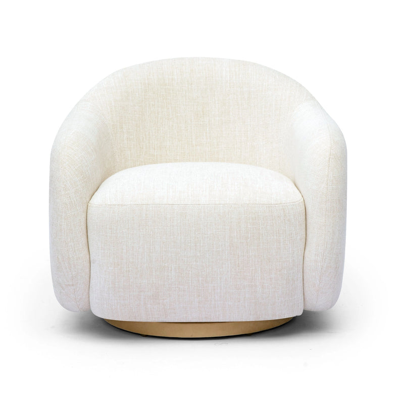 Sillón decorativo giratorio Salma
