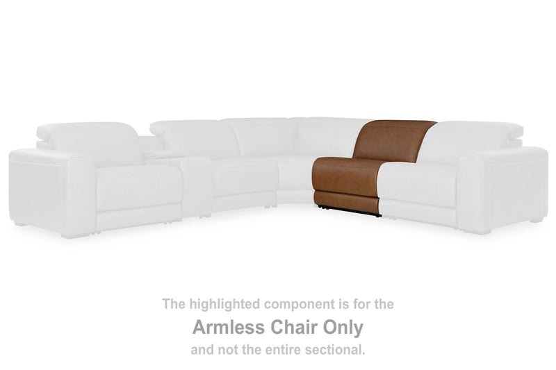 Magic Man 5-Piece Power Reclining Sectional