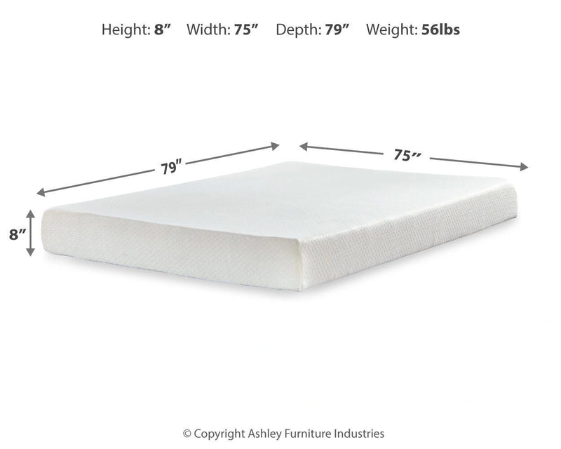 Chime 8 Inch Memory Foam Mattress in a Box
