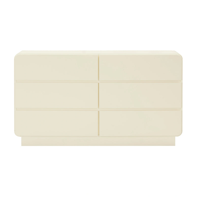 Sagura 56" 6-Drawer Dresser