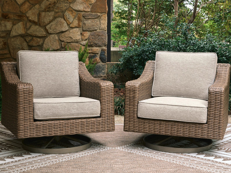 Laguna Heights Swivel Lounge with Cushion