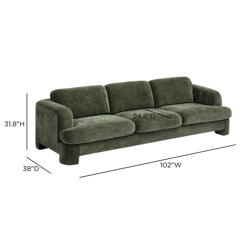 Halsey Textured Fabric Sofa