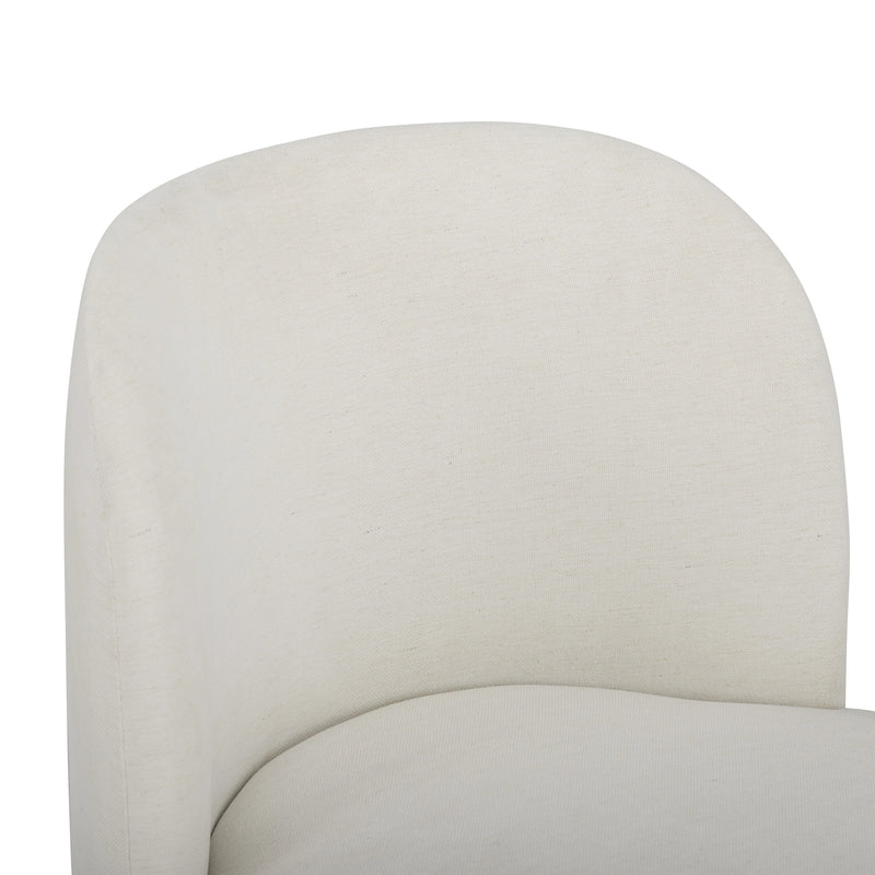 Persa Round Back Performance Chenille Dining Chair