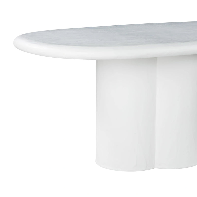 Elika Faux Plaster Indoor / Outdoor Dining Table