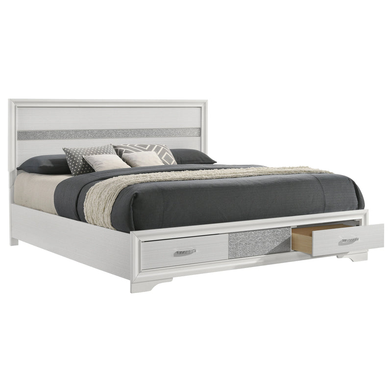 Miranda Panel Platform Storage Bed