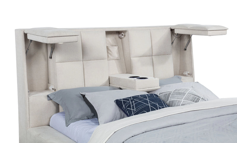Dreux Panel Platform Bed