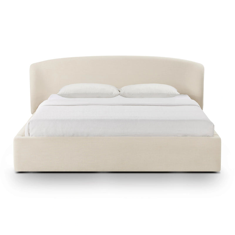 Corey Upcycled Performance Linen Storage Bed