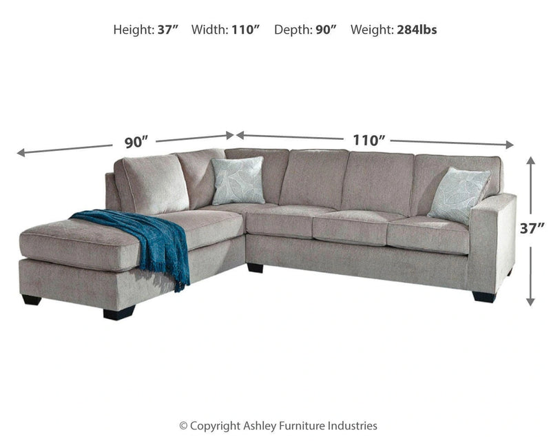 Altari Sleeper Sectional with Chaise