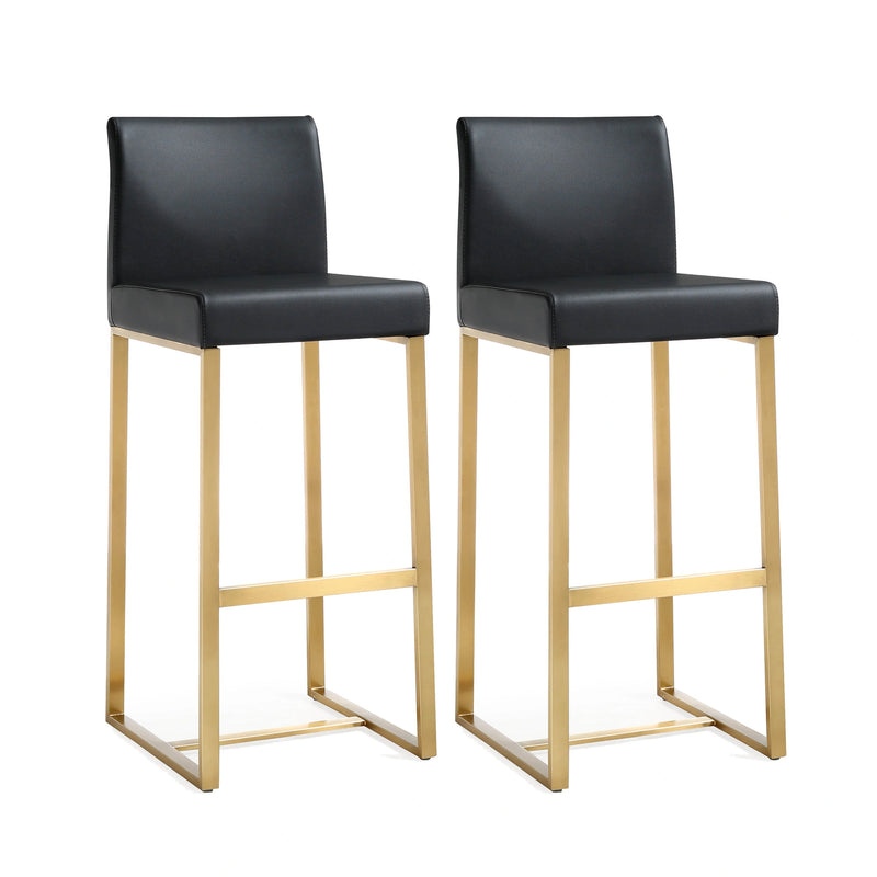 Denmark Performance Vegan Leather Stool - Set of 2