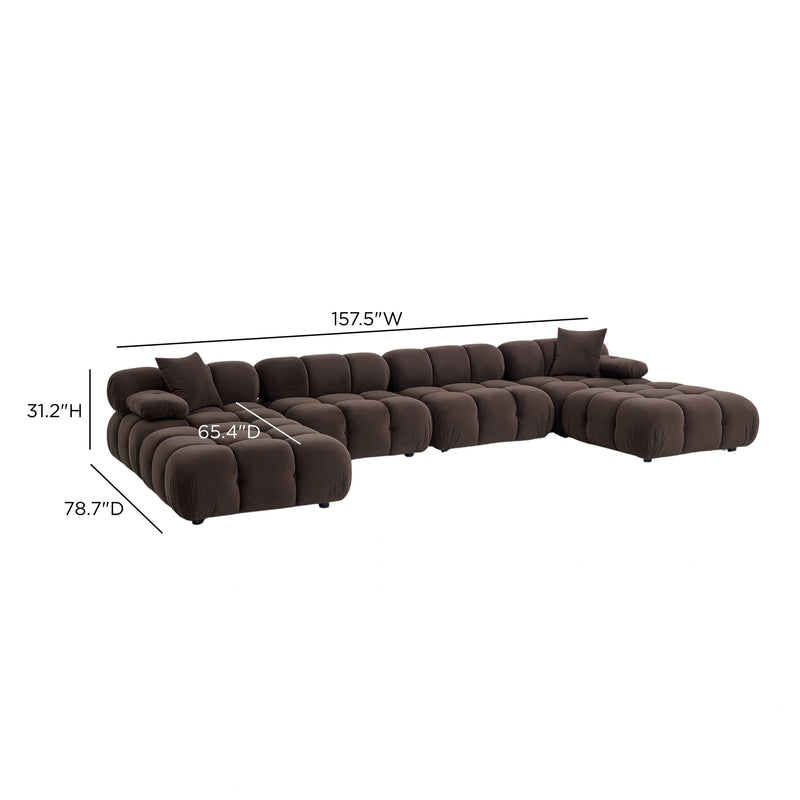 Calliope 6-Piece U-Sectional