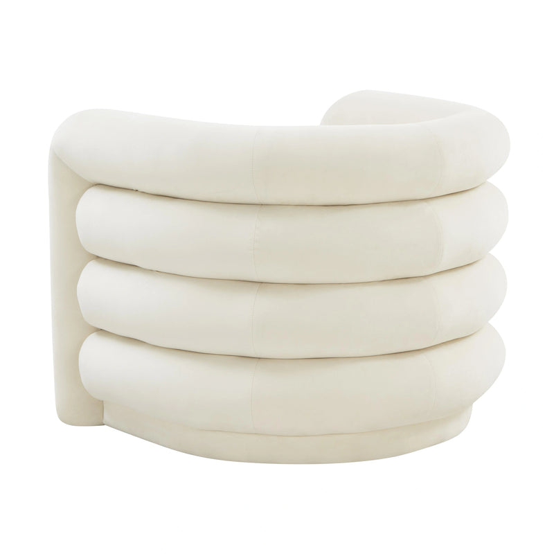 Curves Performance Velvet Lounge Chair