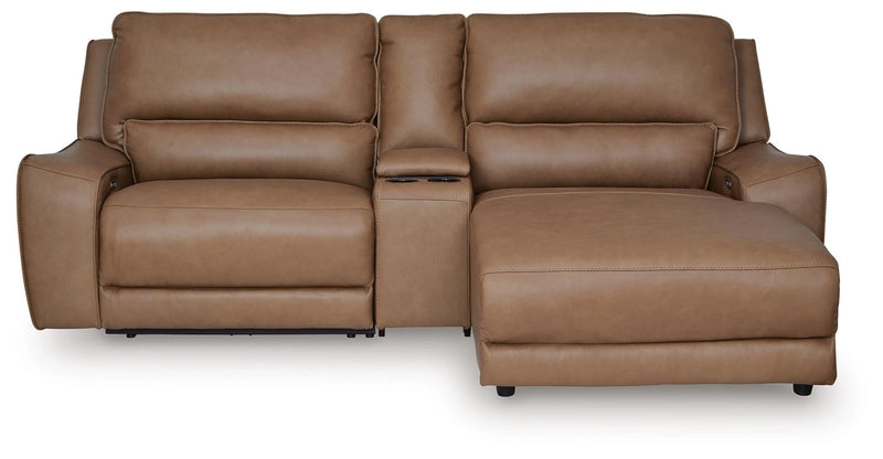 DeepWakes Power Reclining Sectional with Chaise